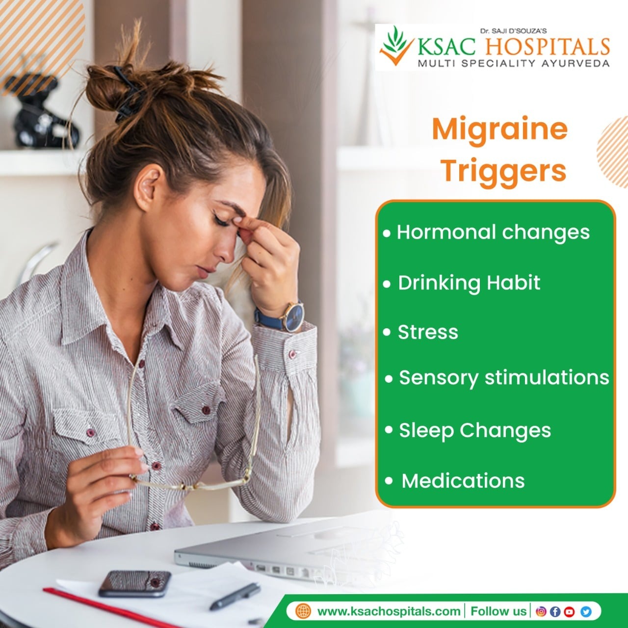 Ayurvedic Treatment for Migraine