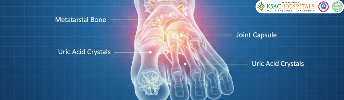 Ayurvedic Treatment for Gout | Uric Acid and Metabolic Recovery | KSAC Hospitals Hyderabad