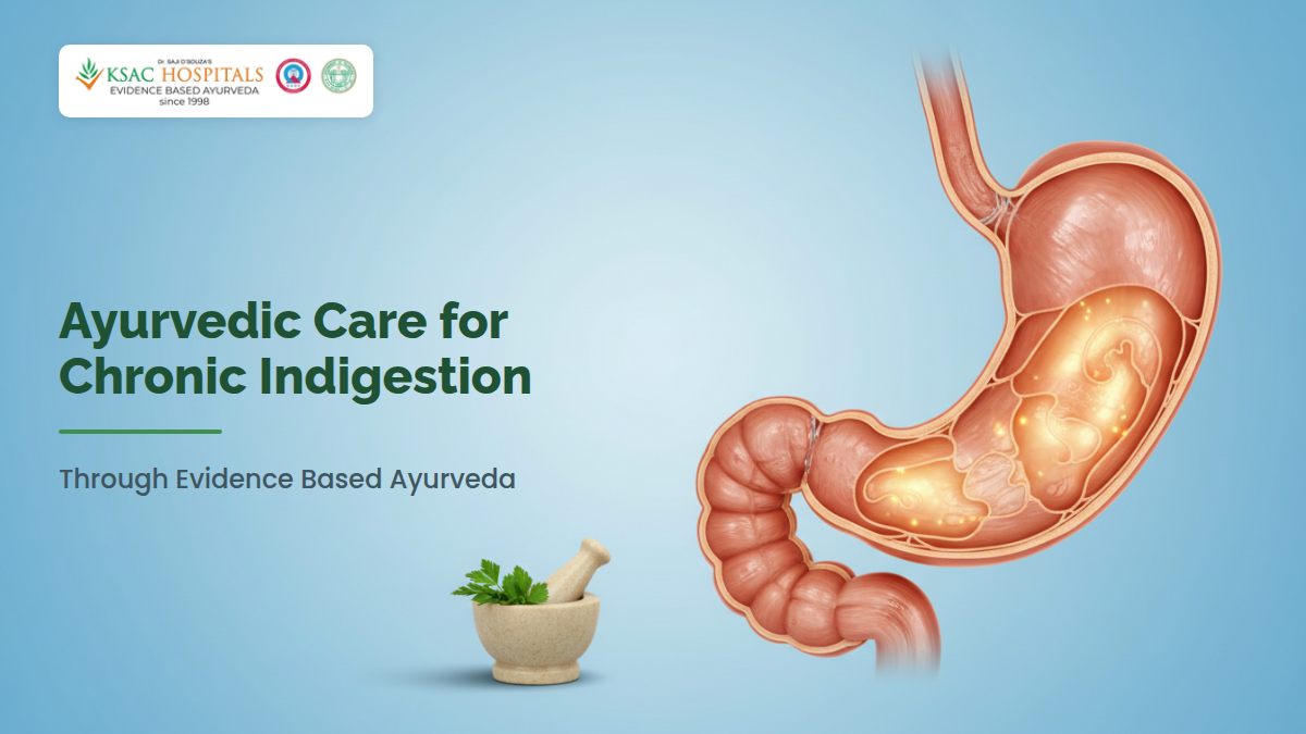 Ayurvedic Treatment for Chronic Indigestion: Causes, Symptoms and Root-Cause Care
