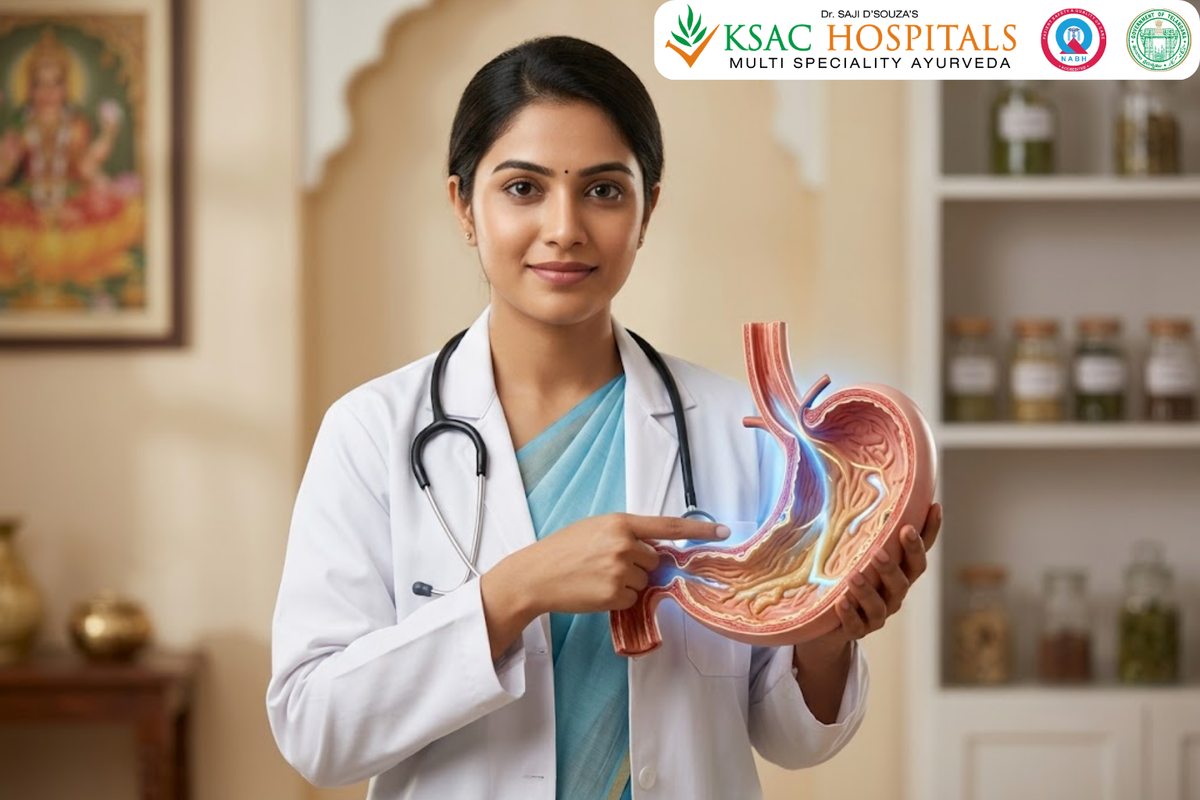 Ayurvedic Treatment for Acidity in Hyderabad: Clinical Care for Chronic Reflux and Gastritis Patterns