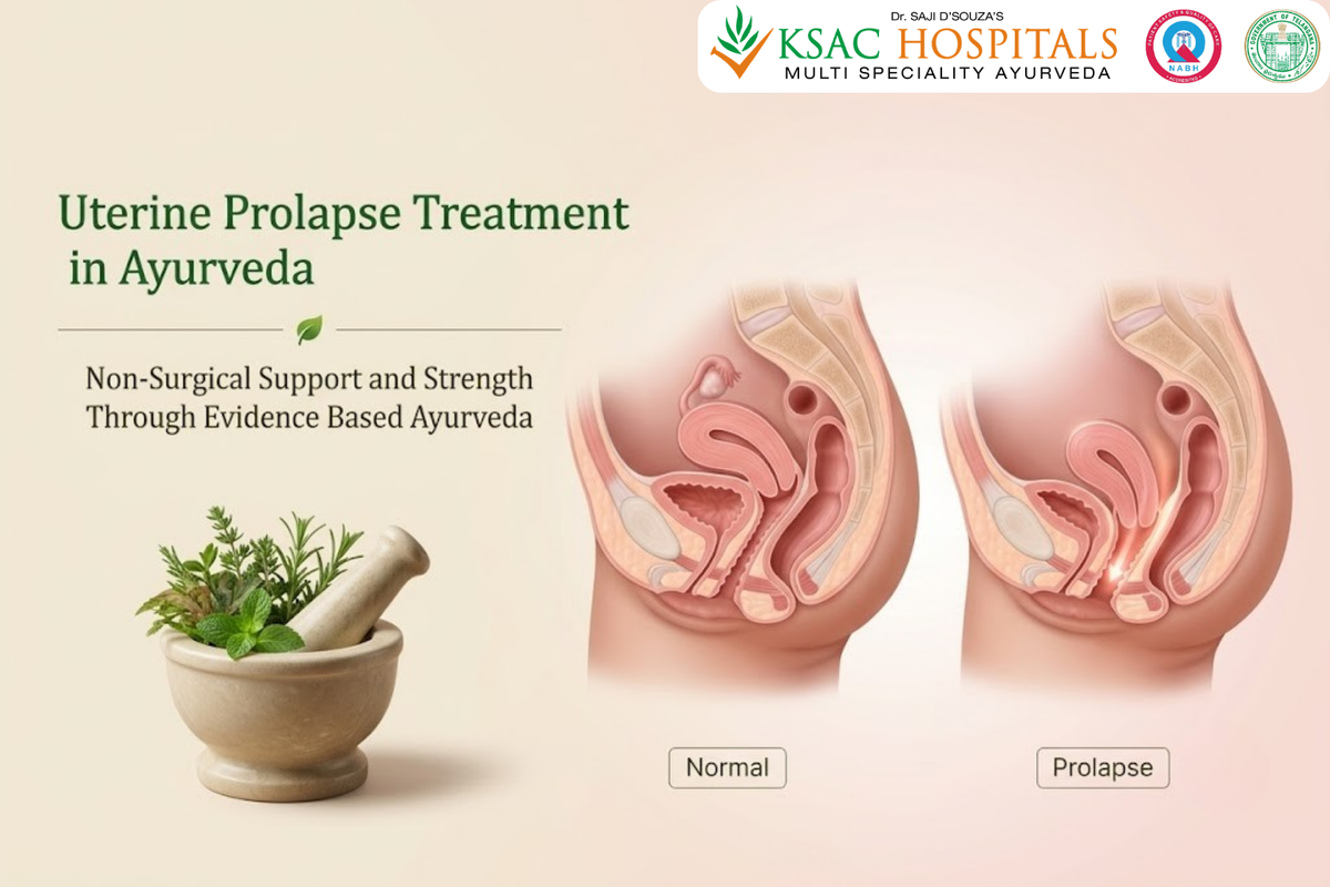Uterine Prolapse Treatment in Ayurveda: Non Surgical Support