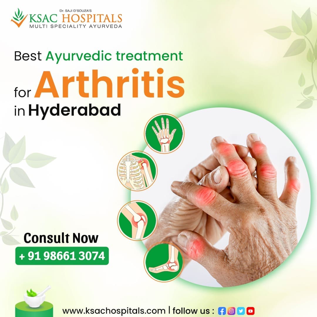 Best Ayurvedic hospitals for arthritis in Hyderabad