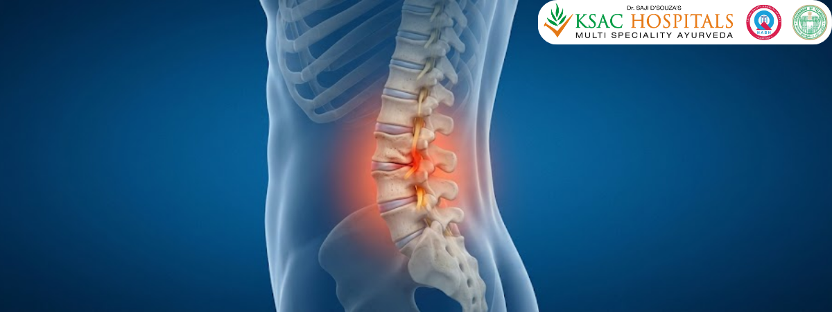 Lumbar Spondylosis How Compressed Vertebrae Are Restored Through Ayurvedic Vertebral Therapy