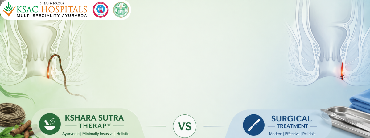 Kshara Sutra vs Surgery
