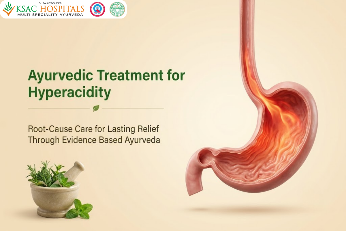 Ayurvedic Treatment for Hyperacidity: Symptoms, Causes and Root-Cause Care