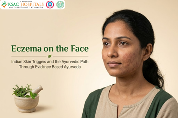 Eczema on Face: Indian Skin Triggers and the Ayurvedic Treatment Path