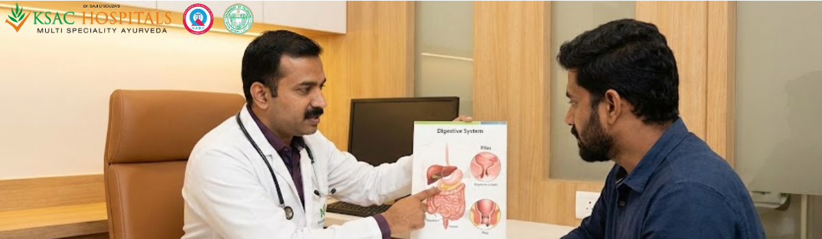 Piles treatment in Ayurveda in Hyderabad at KSAC Hospitals with non-surgical care
